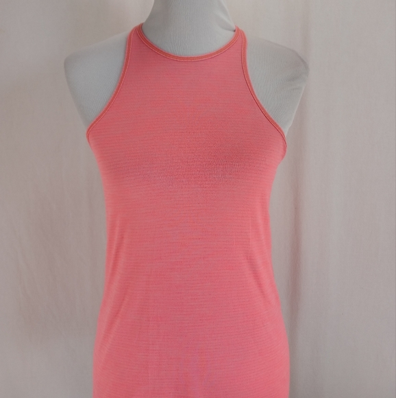 Lululemon Pink High Neck Tank Top - Picture 2 of 7